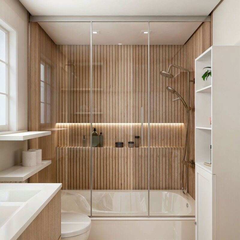 Online Designer Bathroom 3D Model 3