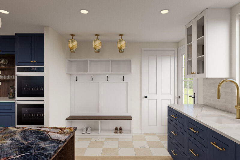 Online Designer Kitchen 3D Model 3