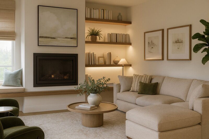 Online Designer Living Room 3D Model 3