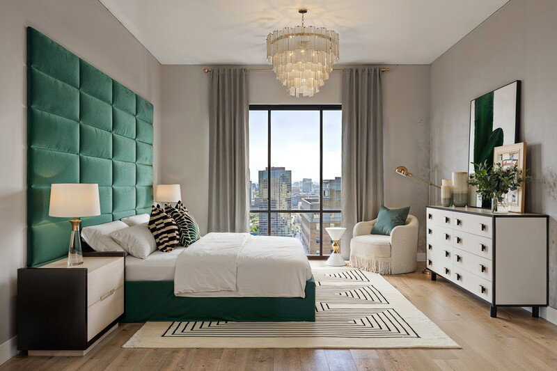 Online Designer Bedroom 3D Model thumbnail2