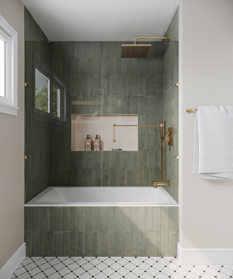 Online Designer Bathroom 3D Model 3