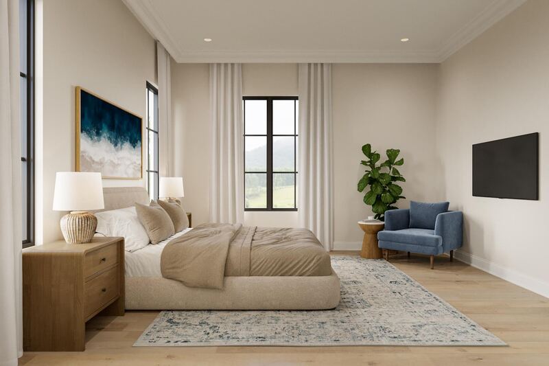 Online Designer Bedroom 3D Model 5