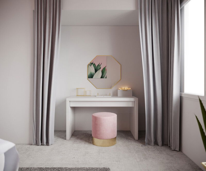 Modelo 3D de Dormitorio del Diseñador en Línea 3