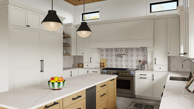 Online Designer Kitchen 3D Model 3