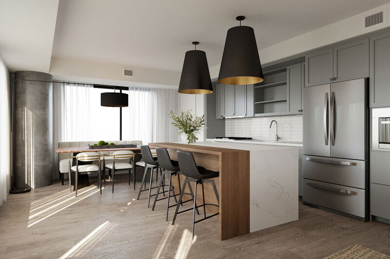 Modelo 3D Sala-Comedor del Diseñador en Línea 3