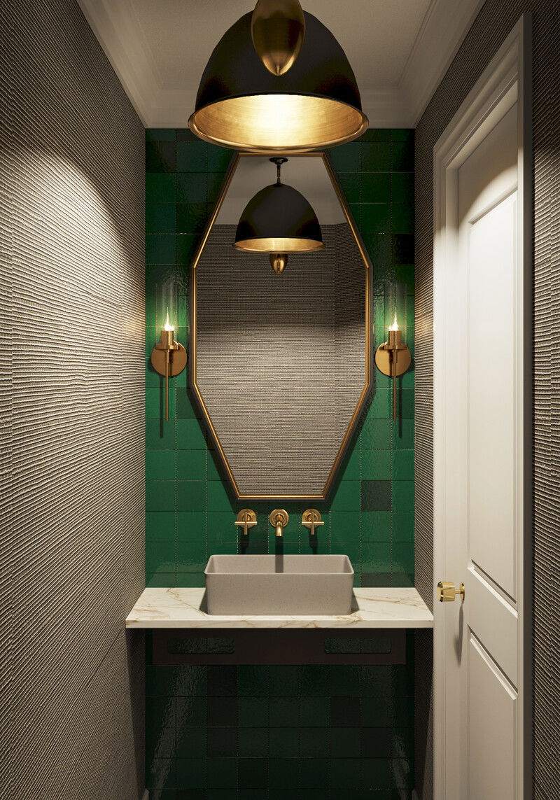 Modelo 3D de Baño por Diseñador Online 1