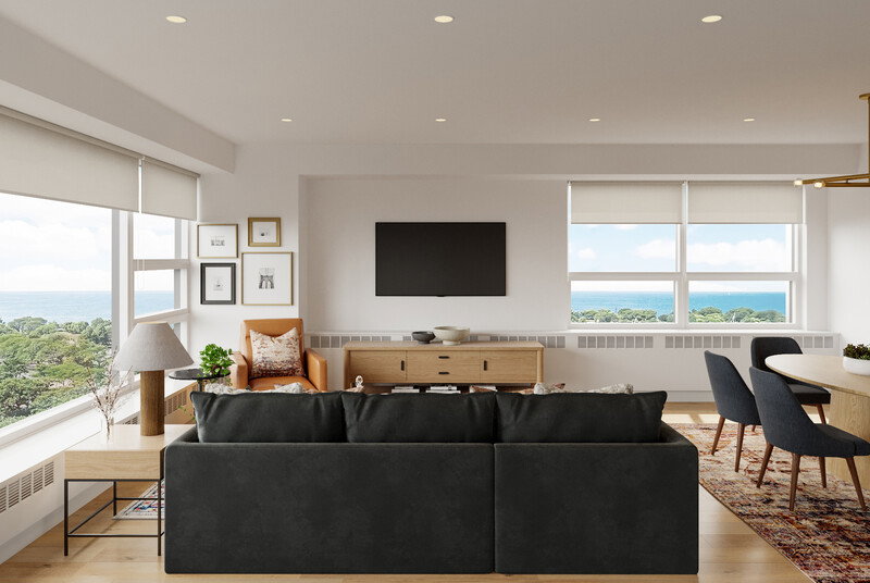 Online Designer Combined Living/Dining 3D Model thumbnail2
