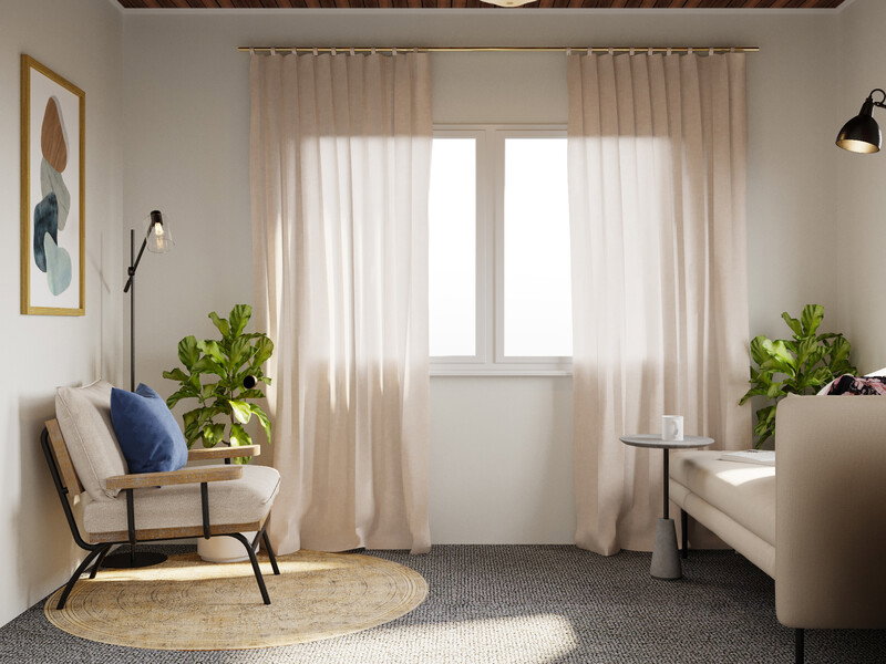 Online Designer Home Office 3D Model thumbnail2