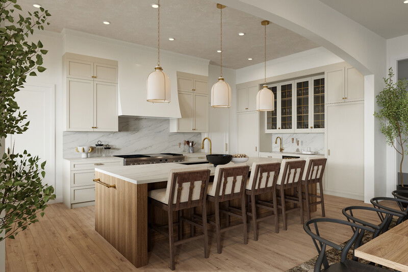 Online Designer Kitchen 3D Model 1