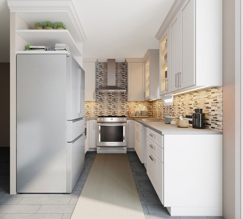 Modelo 3D de Cocina de Diseñador en Línea 2