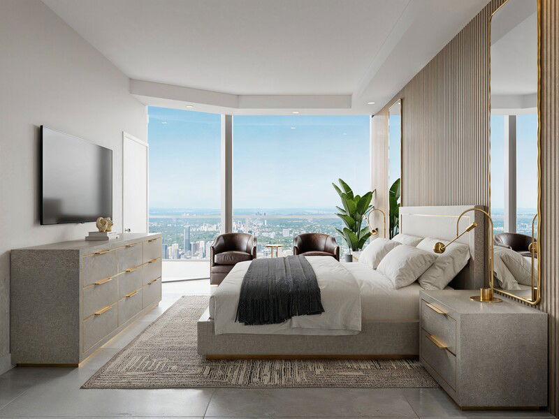 Online Designer Bedroom 3D Model 2