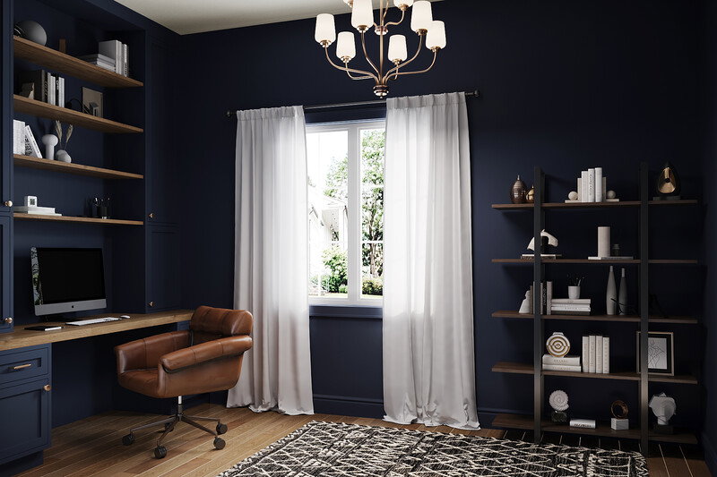 Online Designer Home Office 3D Model 3