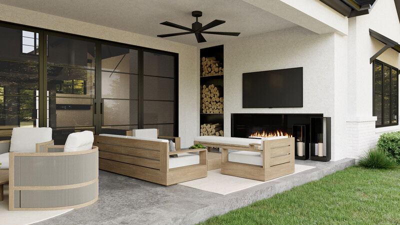 Online Designer Patio 3D Model 3