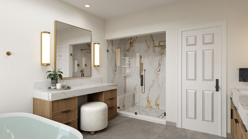 Online Designer Bathroom 3D Model 3