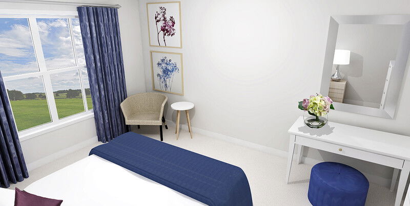 Modelo 3D de Dormitorio del Diseñador en Línea 3