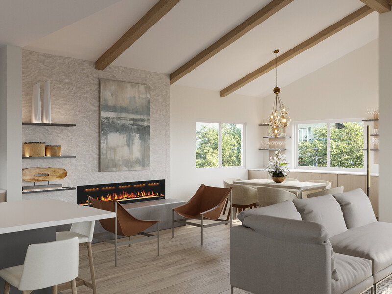 Online Designer Dining Room 3D Model thumbnail2