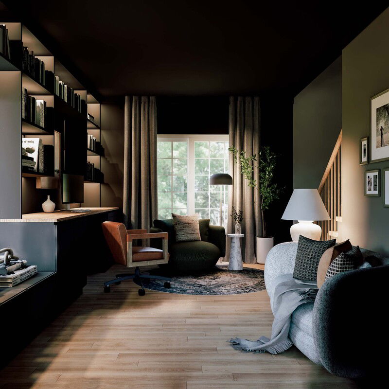 Online Designer Living Room 3D Model 3