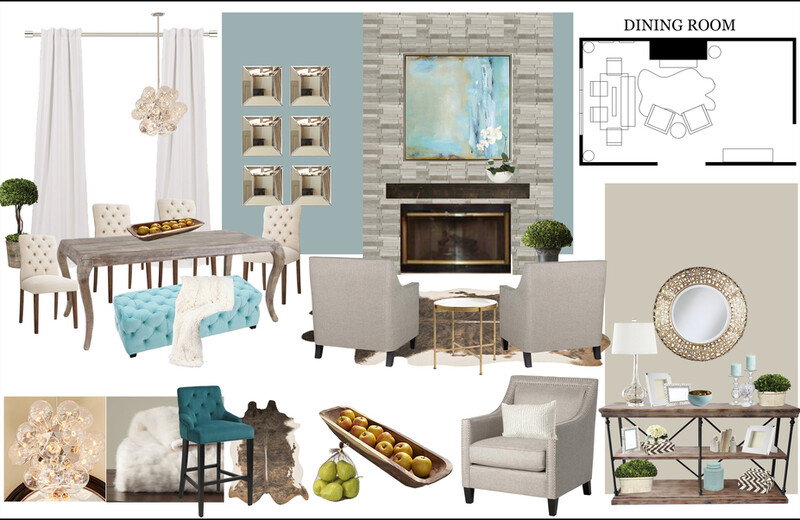 Online Designer Dining Room 3D Model thumbnail4