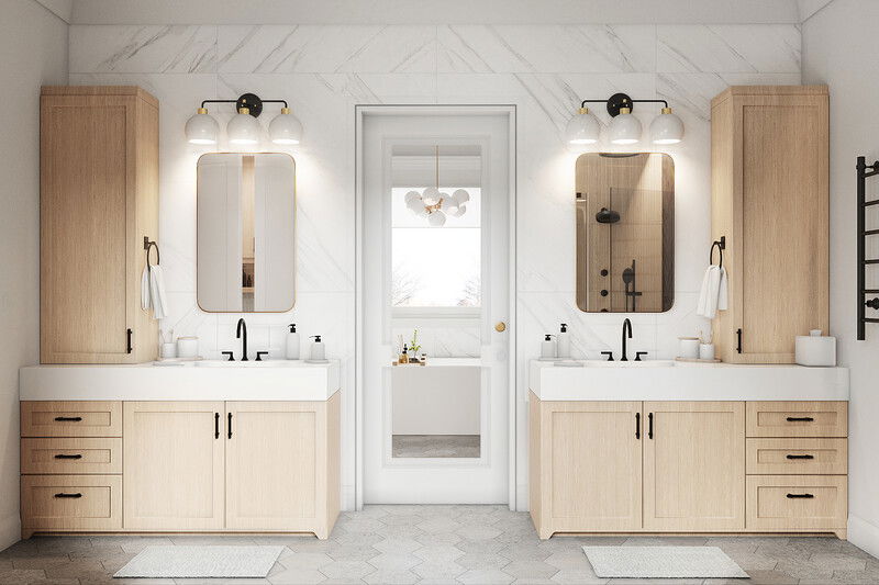 Modelo 3D de Baño por Diseñador Online 1