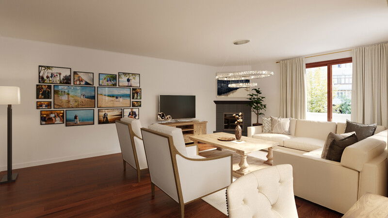 Modelo 3D Sala-Comedor del Diseñador en Línea 2