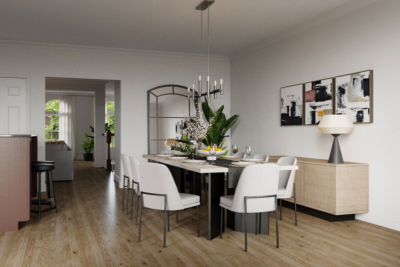 Modelo 3D de Comedor de Diseñador en Línea 2