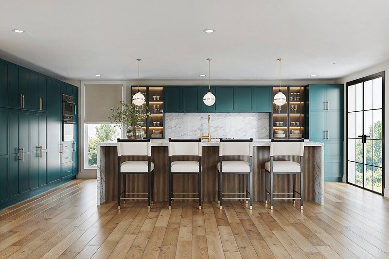 Online Designer Kitchen 3D Model 1
