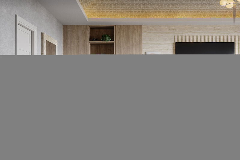 Online Designer Bedroom 3D Model 3