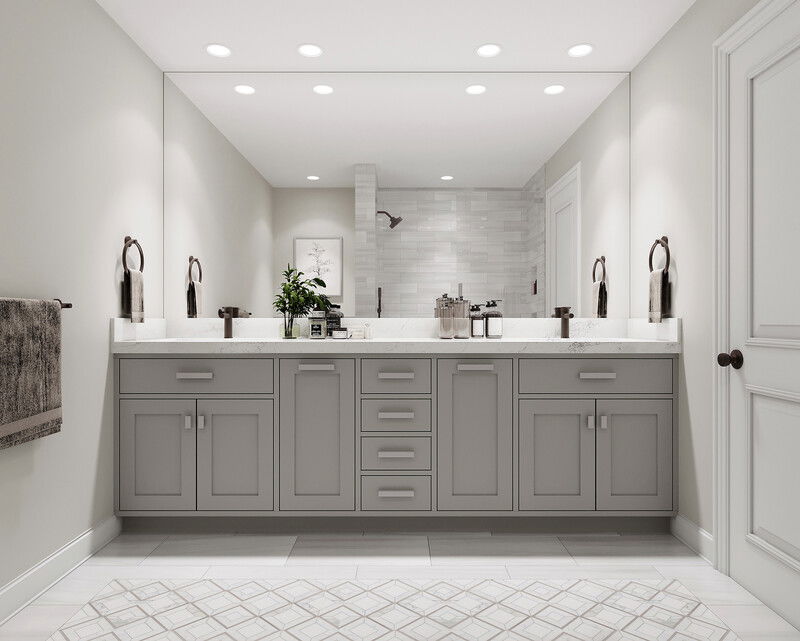Modelo 3D de Baño por Diseñador Online 1