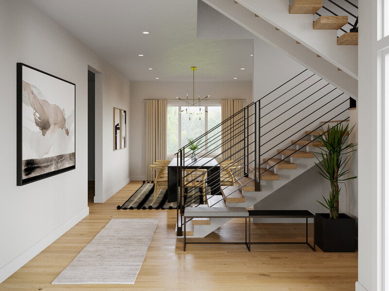 Online Designer Hallway/Entry 3D Model thumbnail2