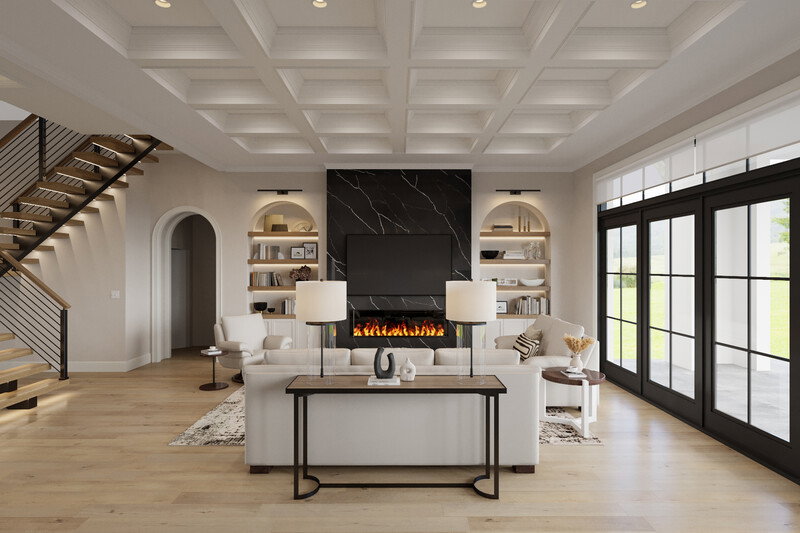 Online Designer Combined Living/Dining 3D Model 3