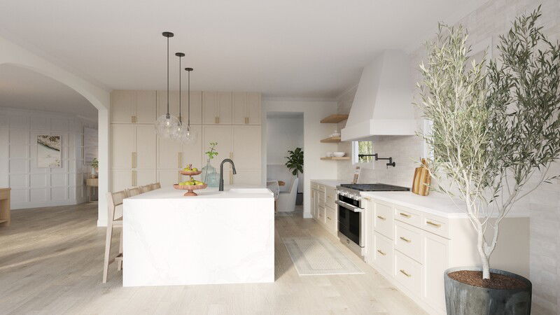 Online Designer Kitchen 3D Model 7