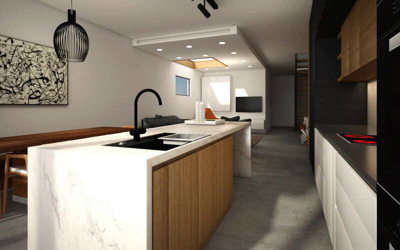 Modelo 3D de Cocina de Diseñador en Línea 4
