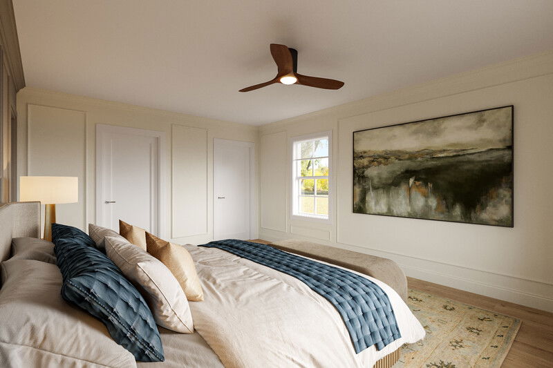 Online Designer Bedroom 3D Model 3