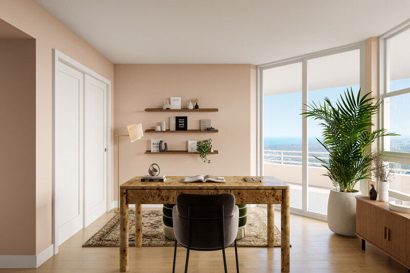 Online Designer Home Office 3D Model 3