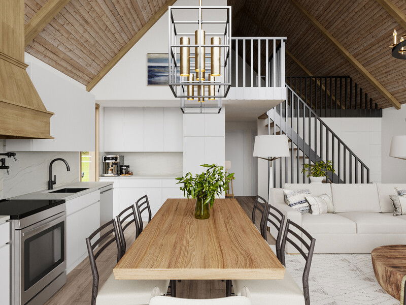 Modelo 3D de Cocina de Diseñador en Línea 2