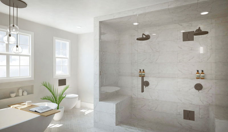 Modelo 3D de Baño por Diseñador Online 3
