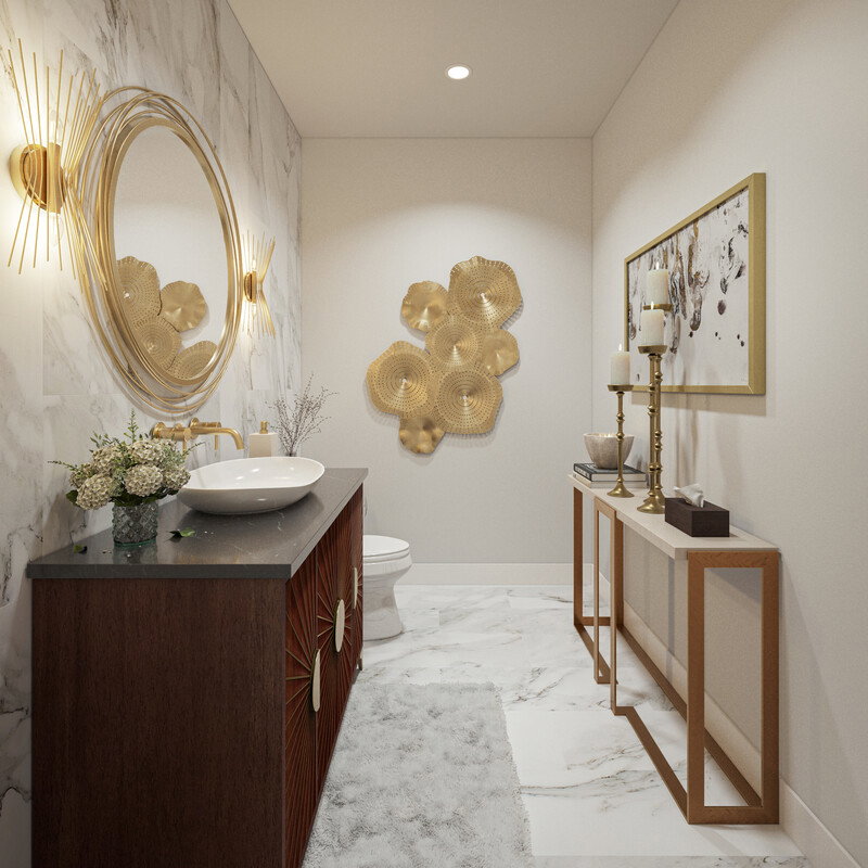 Online Designer Bathroom 3D Model 2