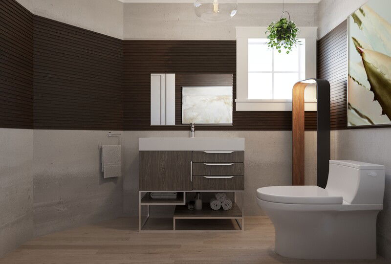 Online Designer Bathroom 3D Model 2