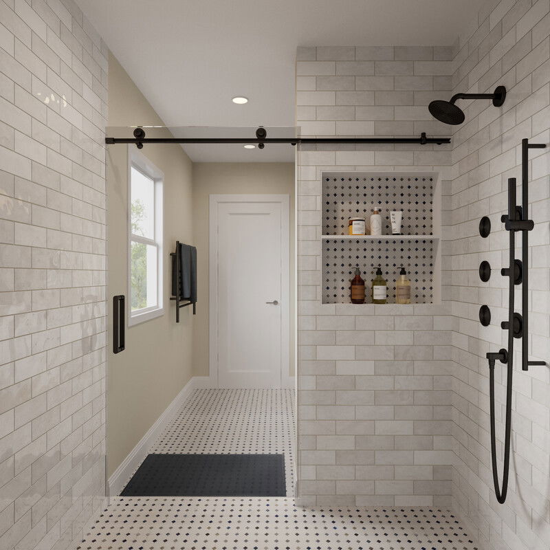 Online Designer Bathroom 3D Model 3