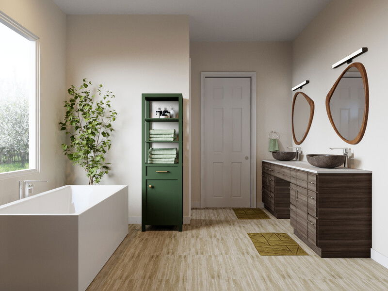 Online Designer Bathroom 3D Model 3