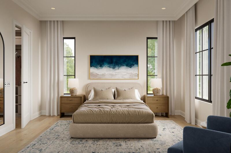 Online Designer Bedroom 3D Model 4