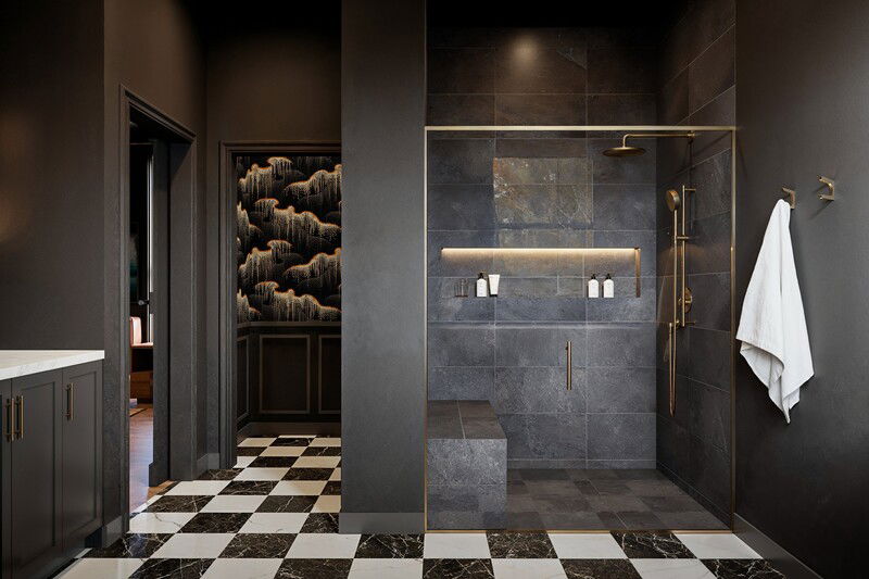 Online Designer Bathroom 3D Model thumbnail1
