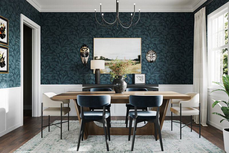 Online Designer Dining Room 3D Model 2