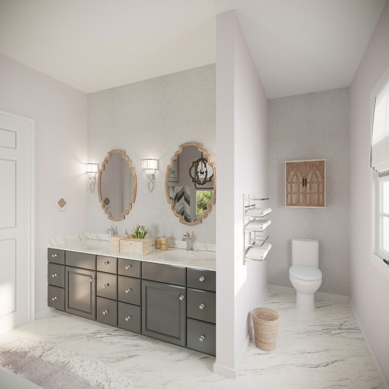 Online Designer Bathroom 3D Model 2