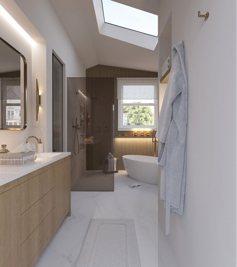 Online Designer Bathroom 3D Model 1
