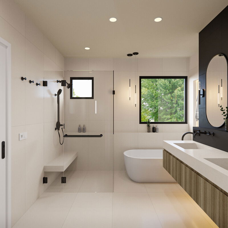 Online Designer Bathroom 3D Model 2