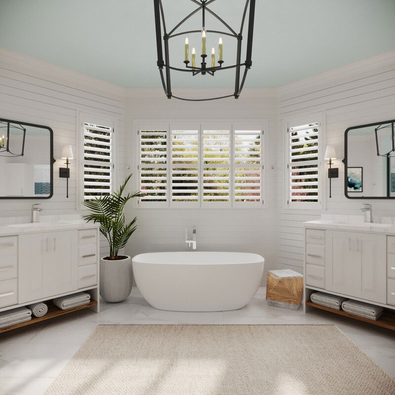 Online Designer Bathroom 3D Model 3