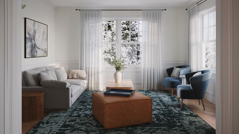 Online Designer Living Room 3D Model 2