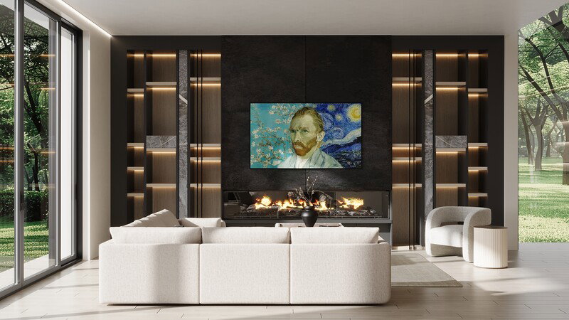 Online Designer Combined Living/Dining 3D Model 1