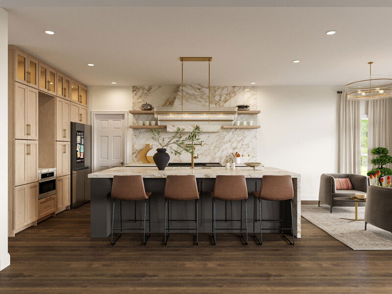 Online Designer Kitchen 3D Model 6